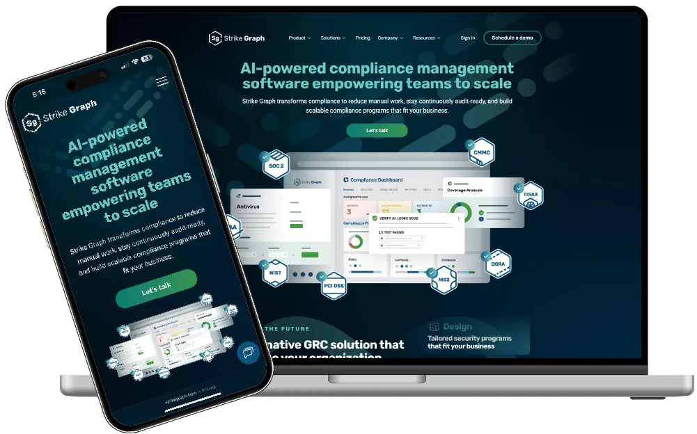 Homepage mockup designs 2025_Strike Graph