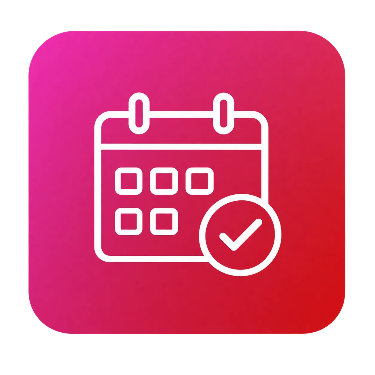 Confirmed Booking Calendar Icon