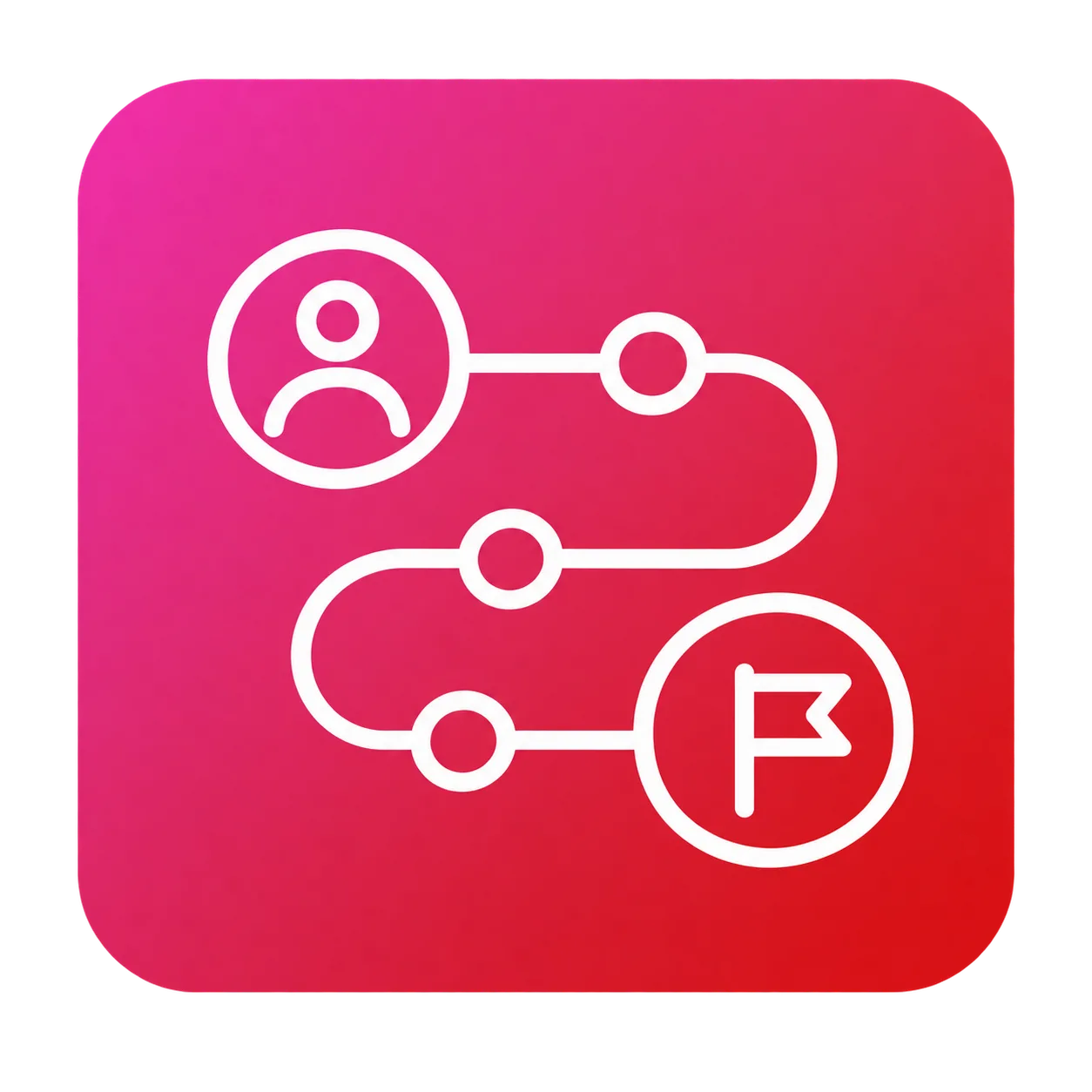 User Journey Path Icon